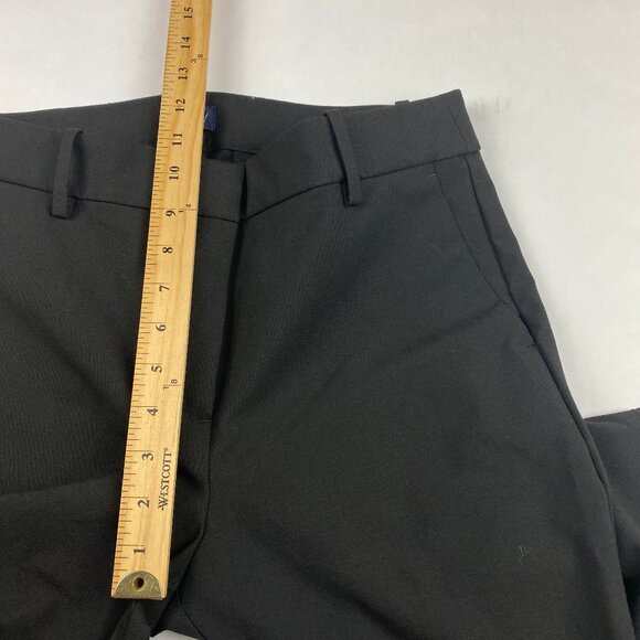 J Crew Factory Size 8 Black Slim-Fit Full Length Trouser Dress Pants - Picture 8 of 11